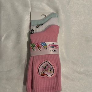 Power puff girl socks